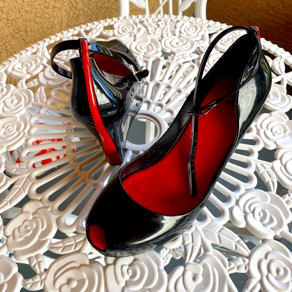 Rubber platform shoes - Picture 2 of 8